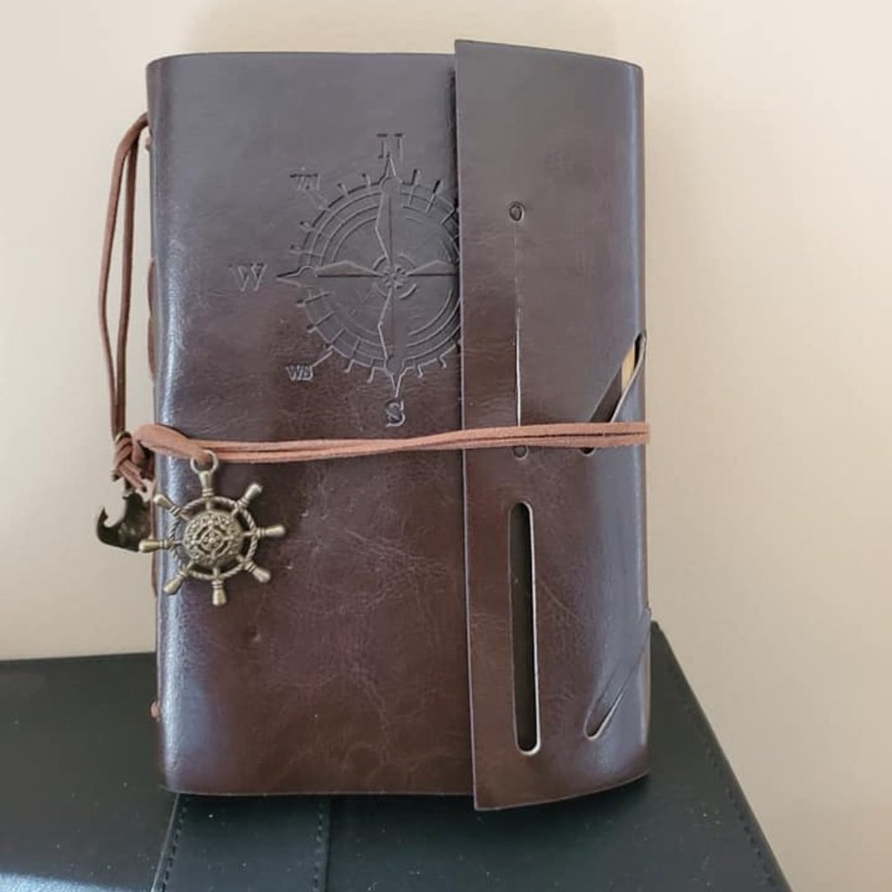 Gorgeous leather book